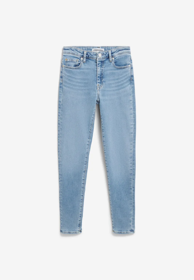 INGAA HIGH WAIST SKINNY JEANS | dove