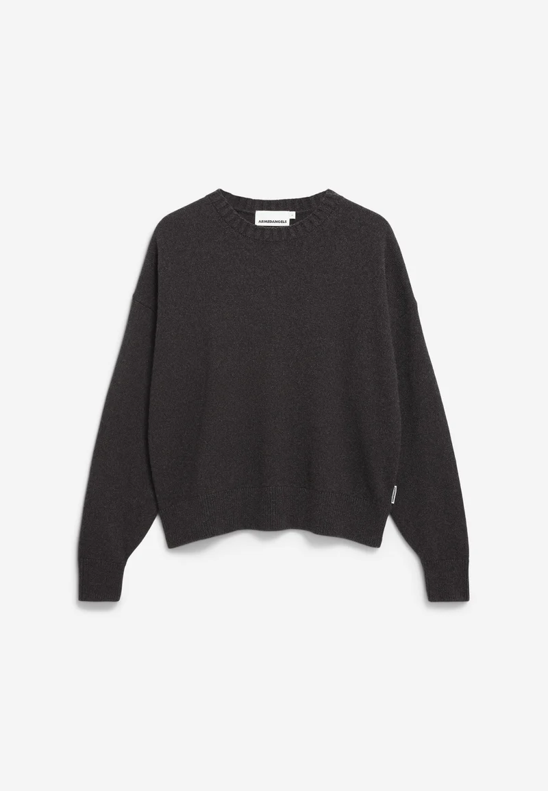 KAARALI STRICKPULLOVER | steel melange
