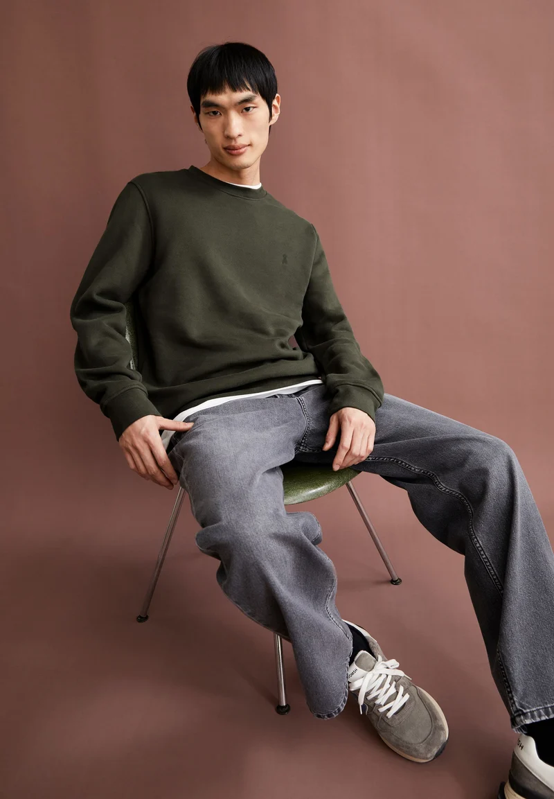 BAARO FLEECE SWEATSHIRT | forest pine