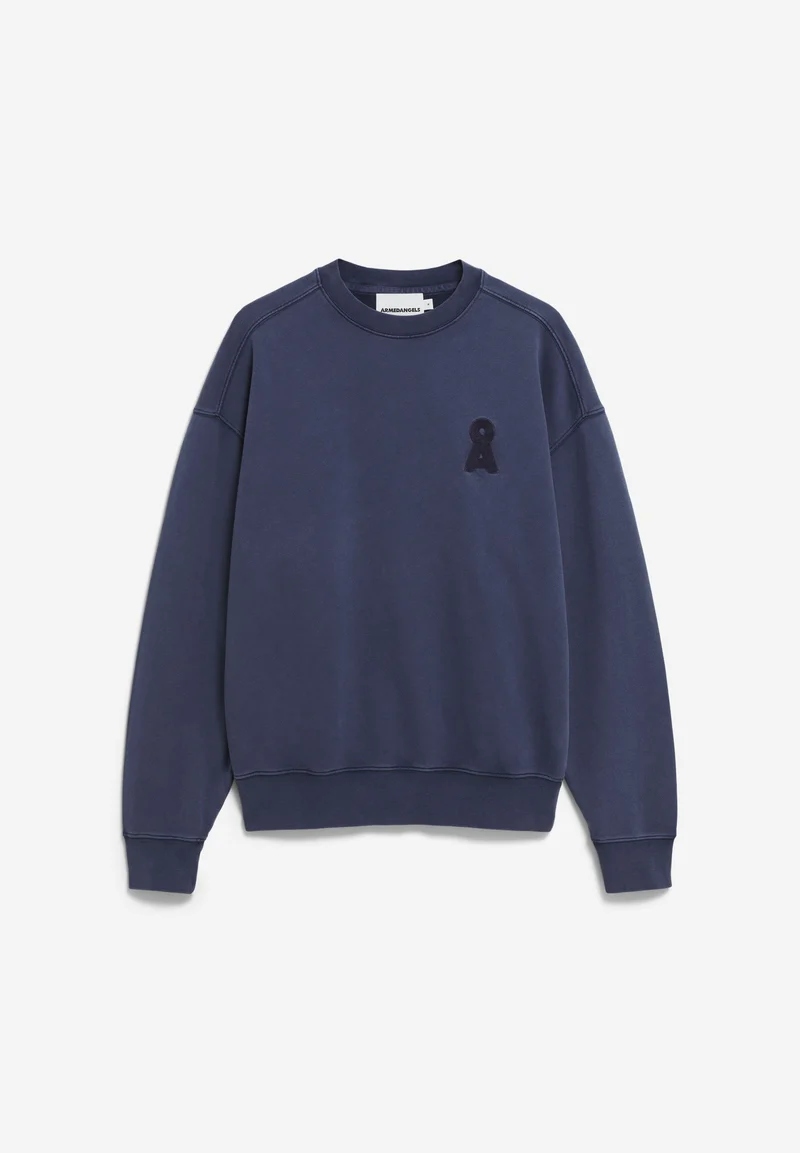 ICONIC Å EMAAL GMT DYE SWEATSHIRT | blue noon washed