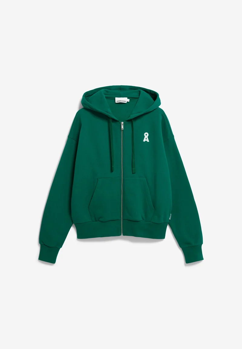 ICONIC Å RIXAMAA SWEATJACKE | emerald green
