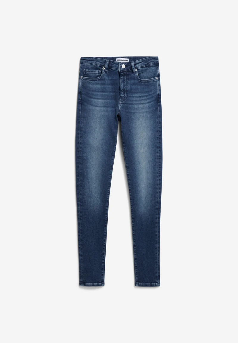 TILLAA MID WAIST SKINNY JEANS | galaxy blue