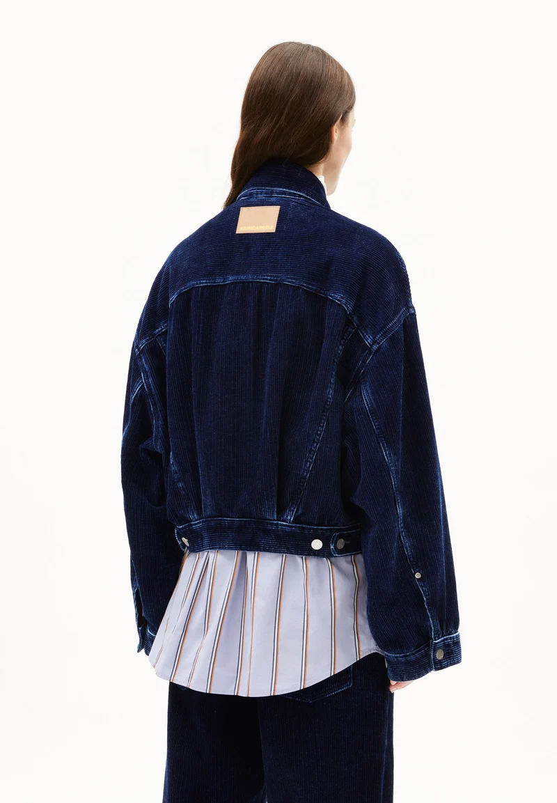 PAASITHE INDIGO CORD JACKE | indigofera