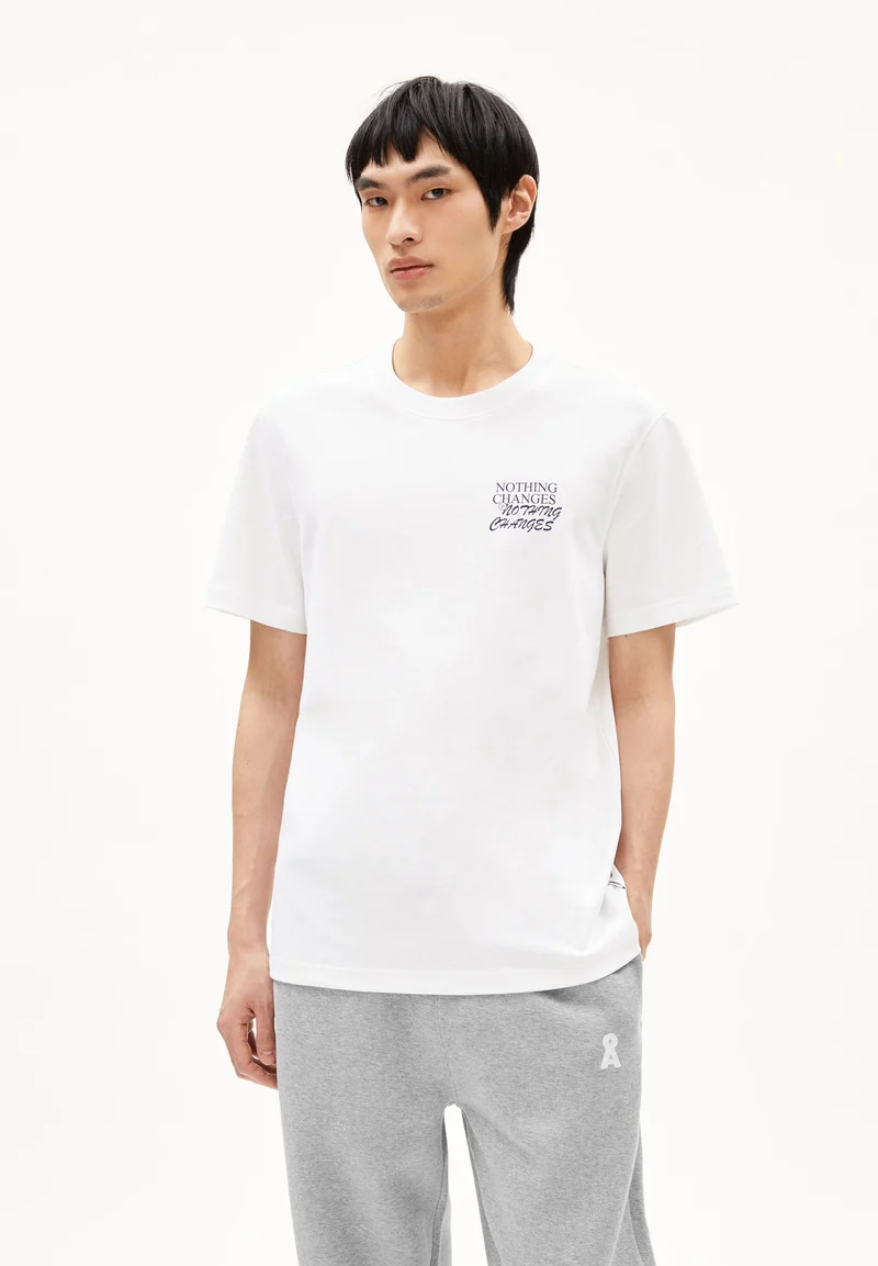 MAARKOS CHANGES T-SHIRT | white
