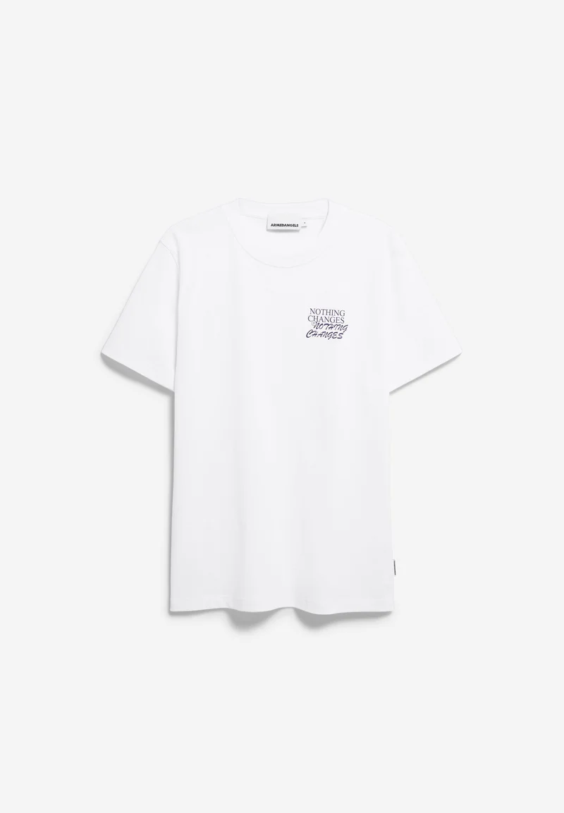 MAARKOS CHANGES T-SHIRT | white