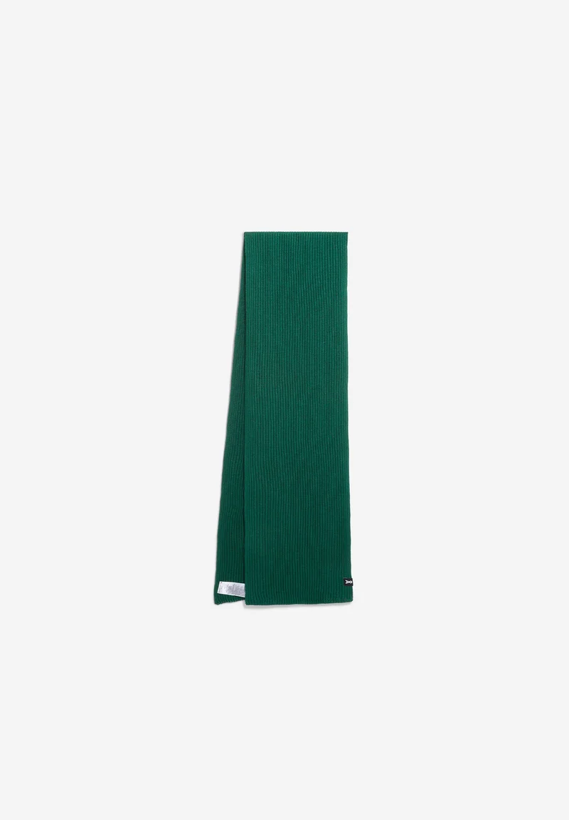 ICONIC Å CLAASAS BAUMWOLL-SCHAL | emerald green