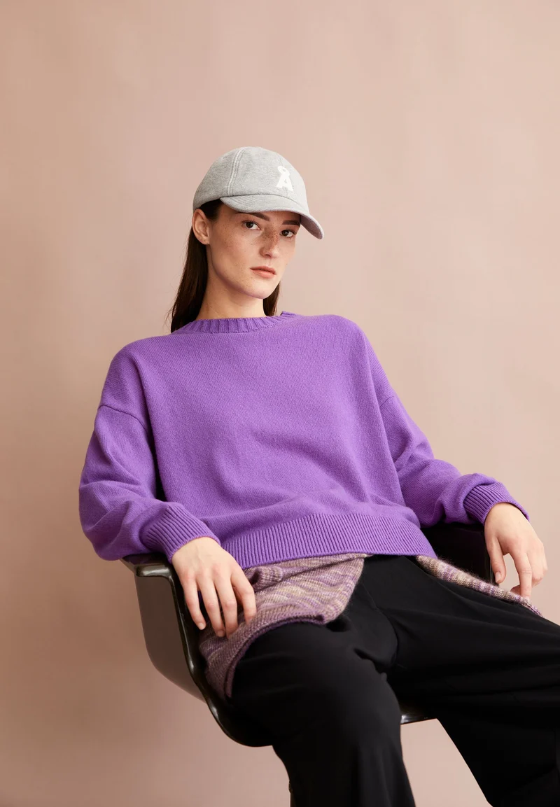 KAARALI STRICKPULLOVER | orchid