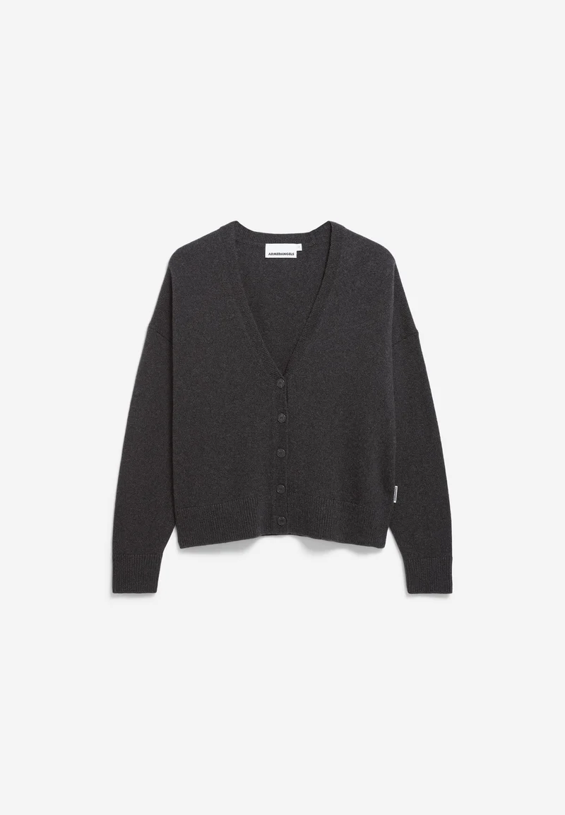 KAAJA STRICKJACKE | steel melange