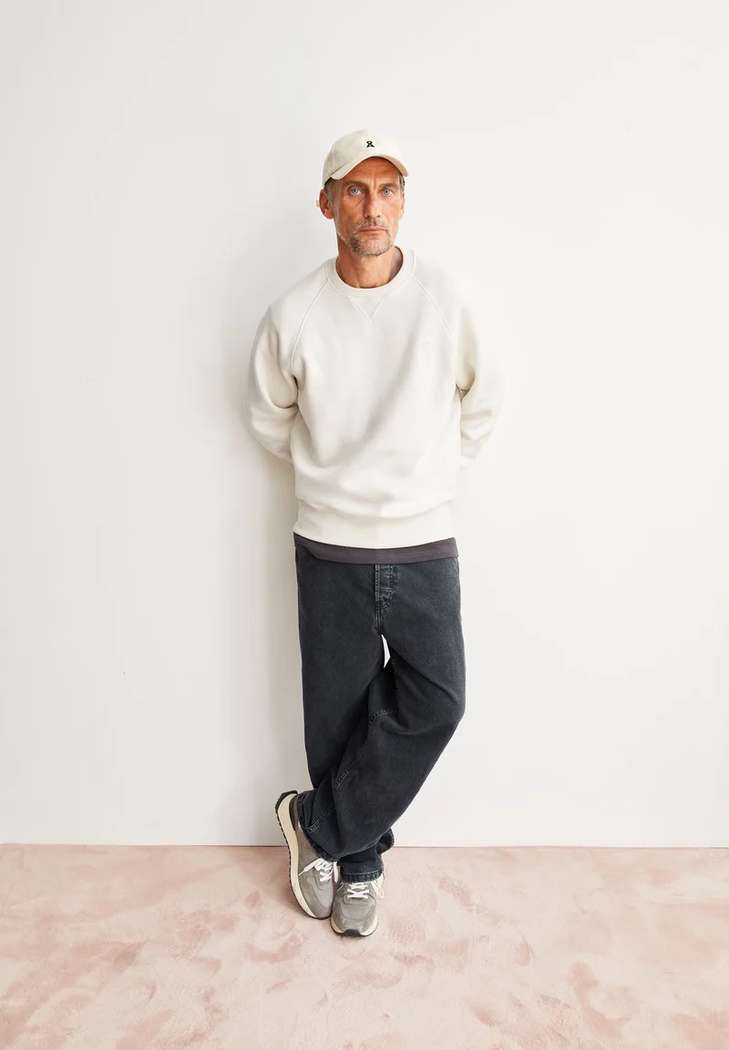 ICONIC Å MELANGE SWEATSHIRT | pure