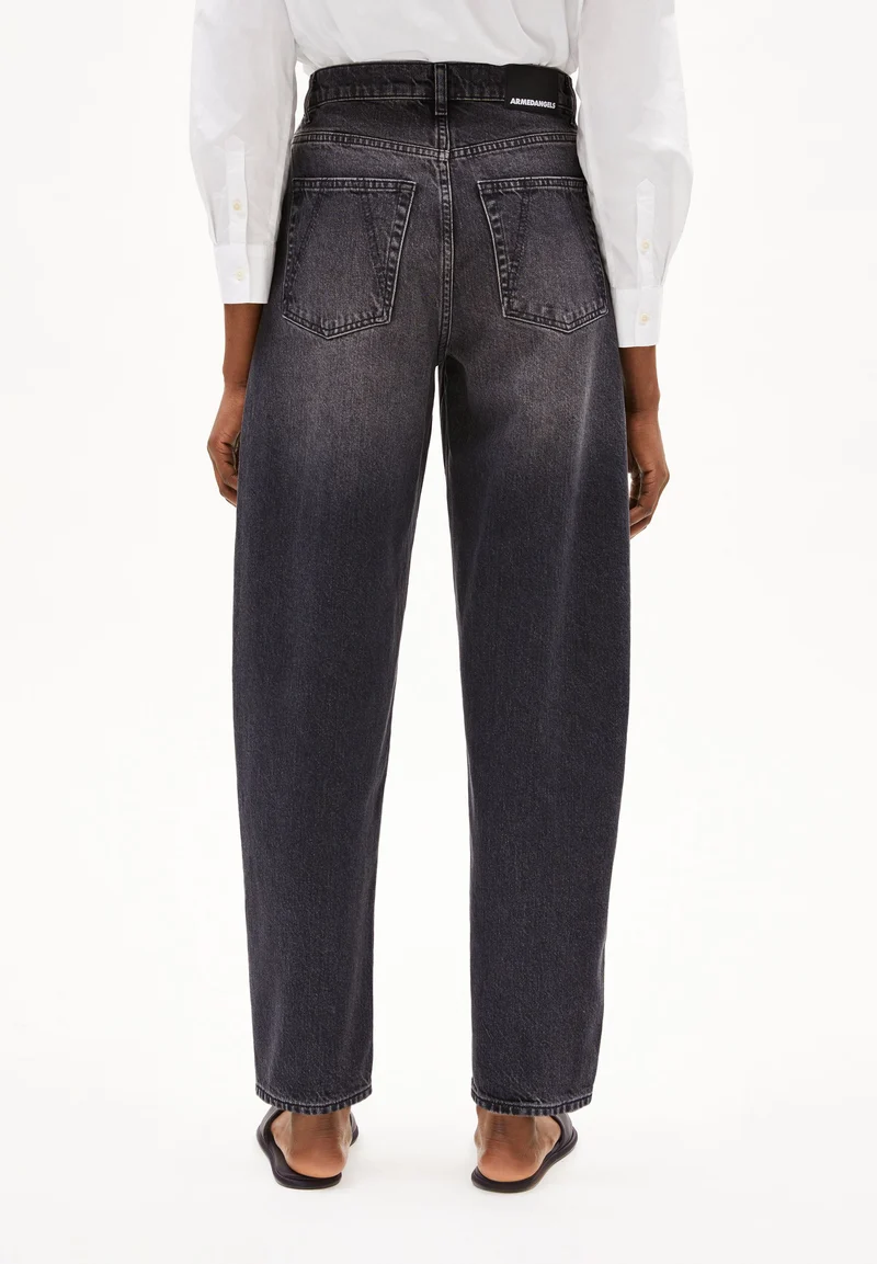 BAARELL HIGH WAIST BARREL JEANS | crestone