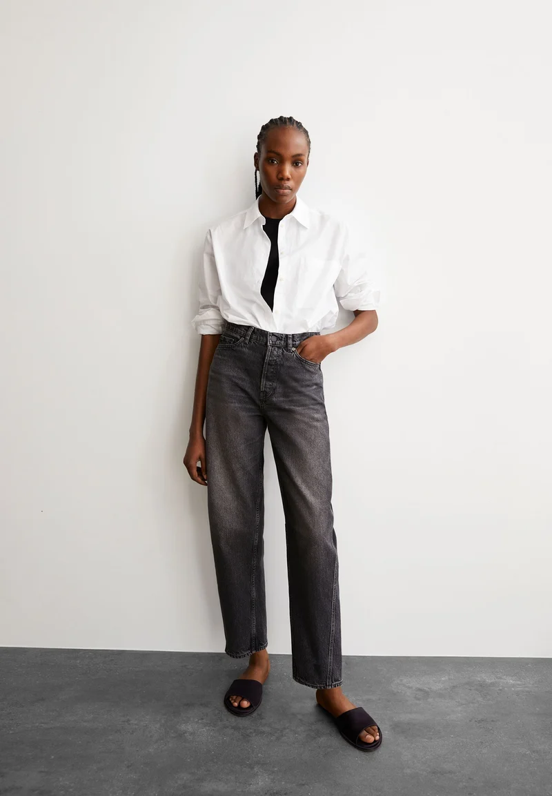 BAARELL HIGH WAIST BARREL JEANS | crestone