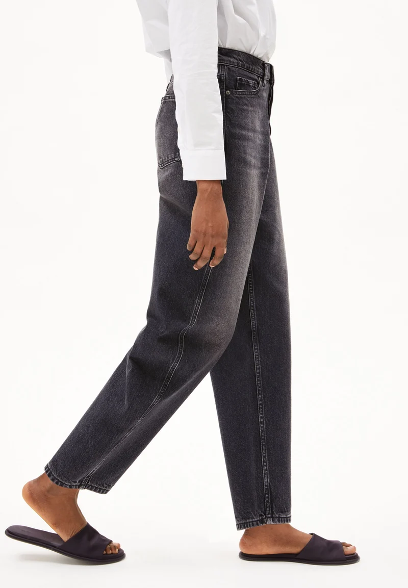 BAARELL HIGH WAIST BARREL JEANS | crestone