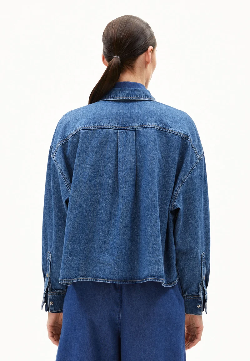 NALAANI JEANSBLUSE | sea foam