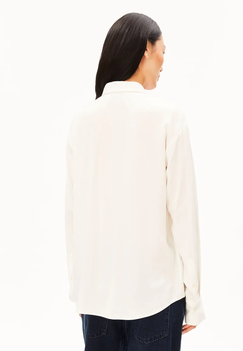 LARISAANA LANGARMBLUSE | off white