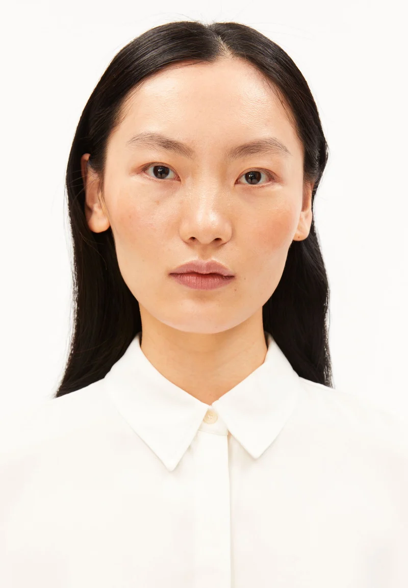LARISAANA LANGARMBLUSE | off white