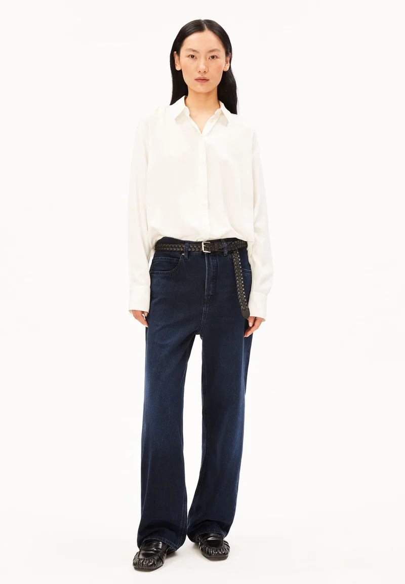 LARISAANA LANGARMBLUSE | off white