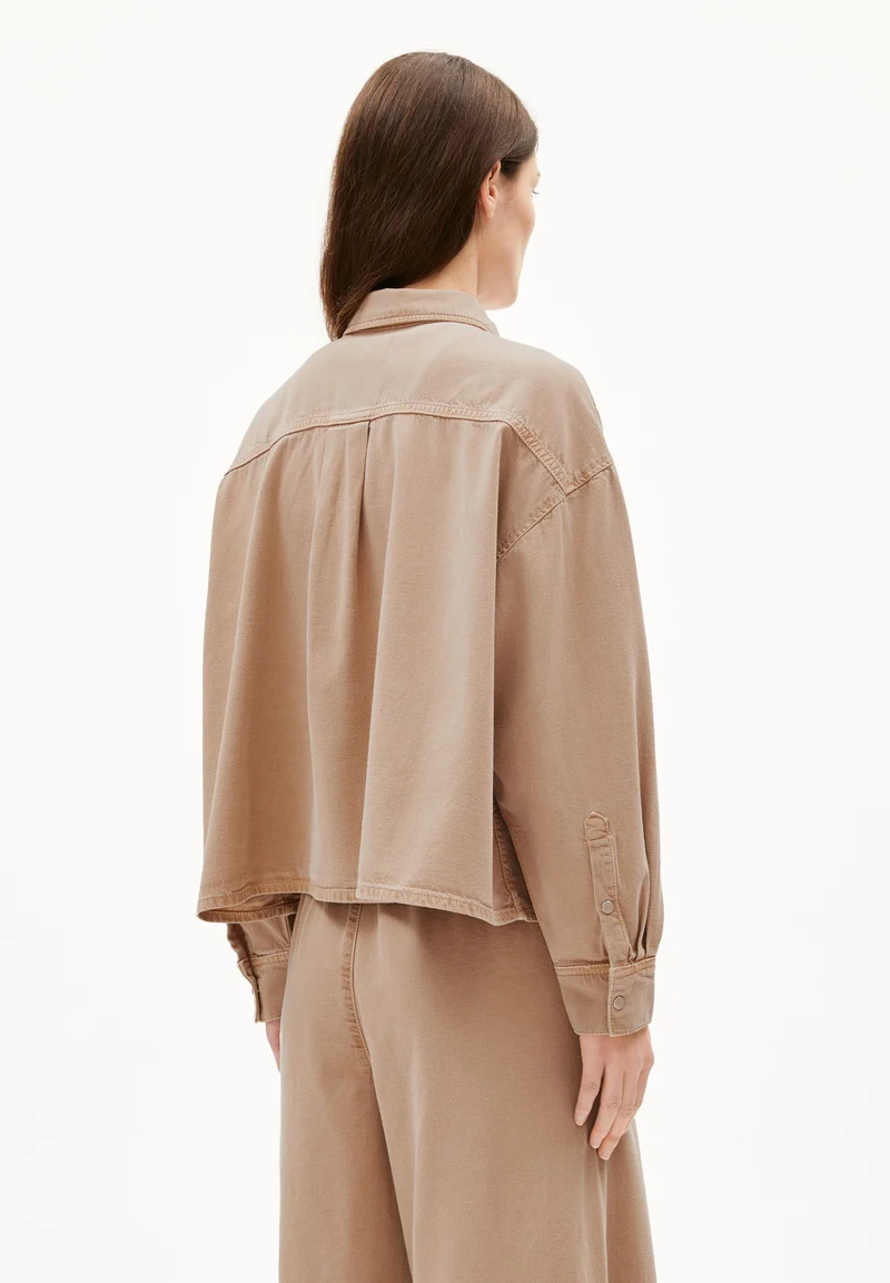 NALAANI BLUSE | true camel