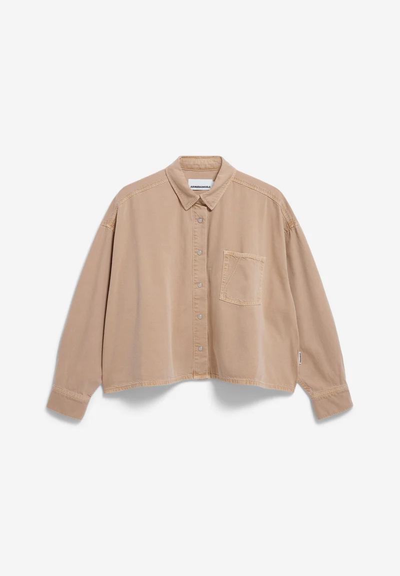 NALAANI BLUSE | true camel