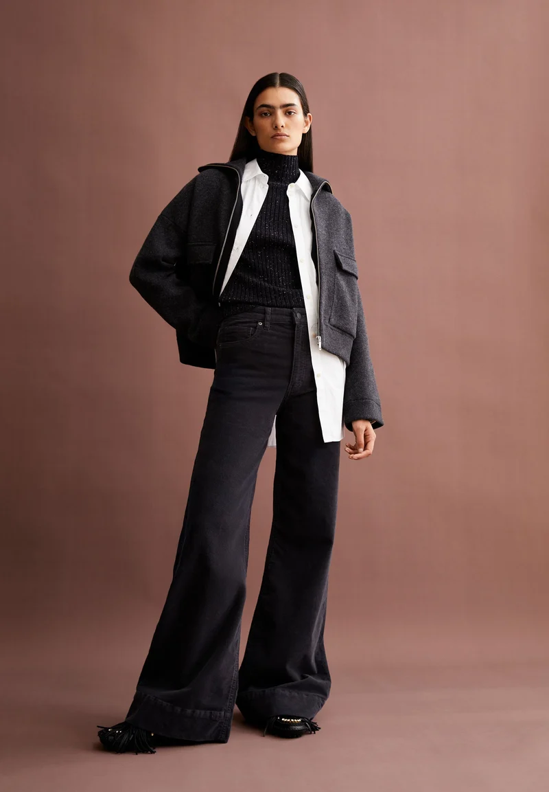 MURLIAA CORDHOSE | dark steel