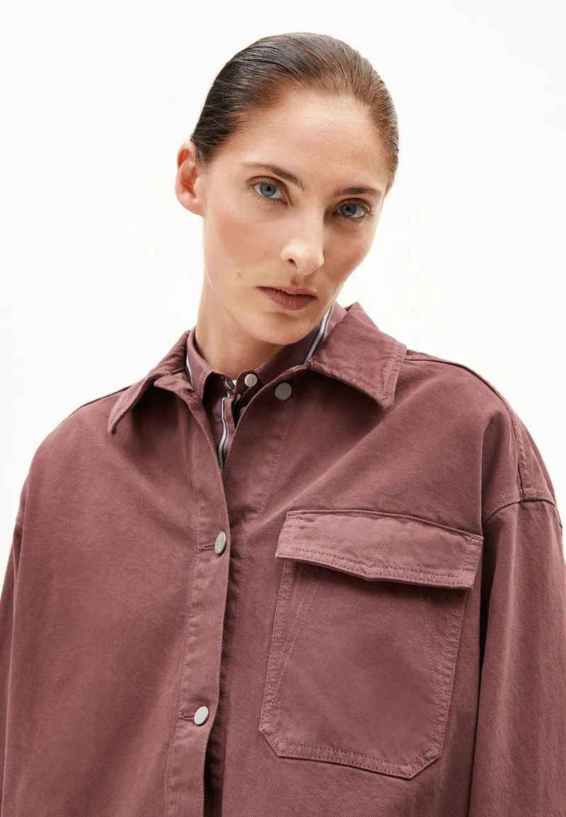 TAARAH JACKE | dark berry