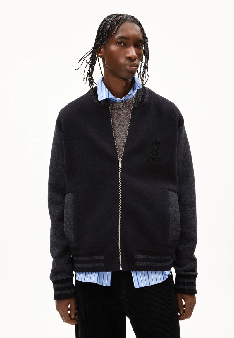 KEDAAWYAN JACKE | black-steel melange