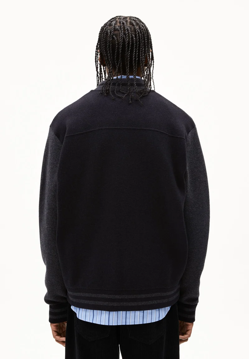 KEDAAWYAN JACKE | black-steel melange