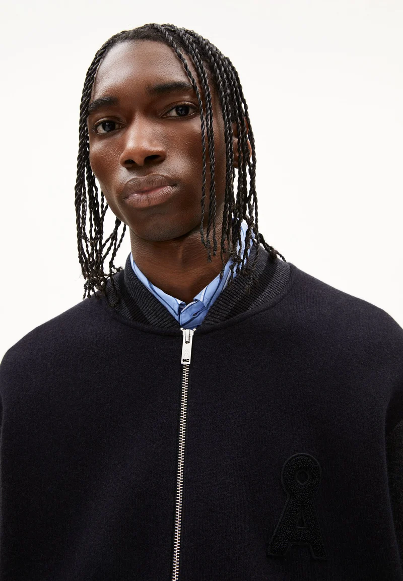 KEDAAWYAN JACKE | black-steel melange