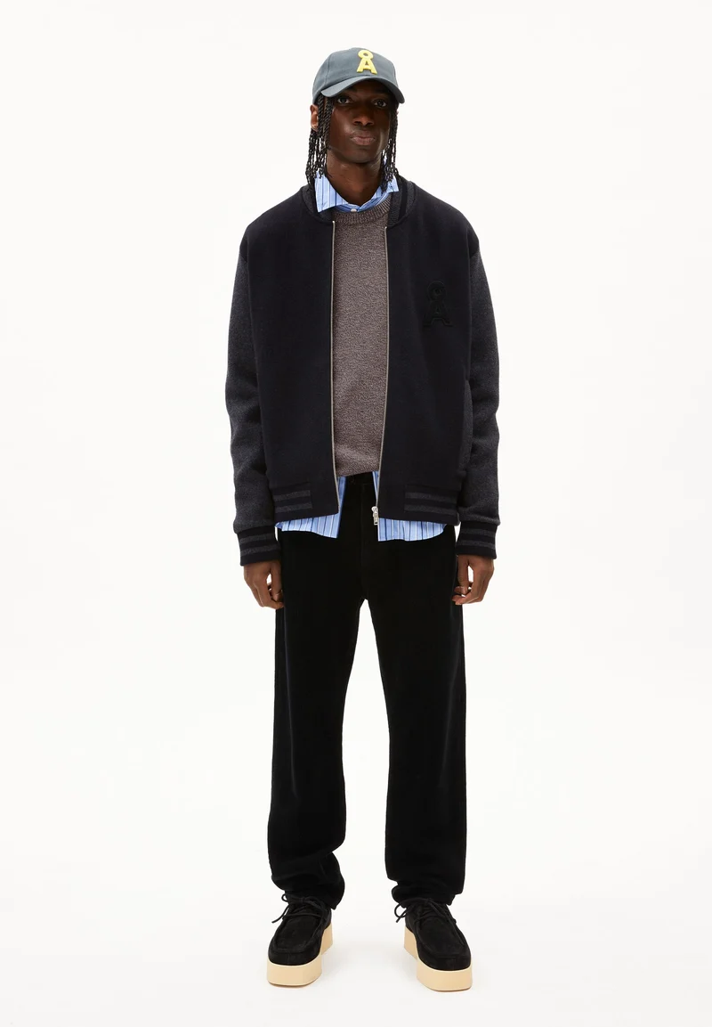 KEDAAWYAN JACKE | black-steel melange
