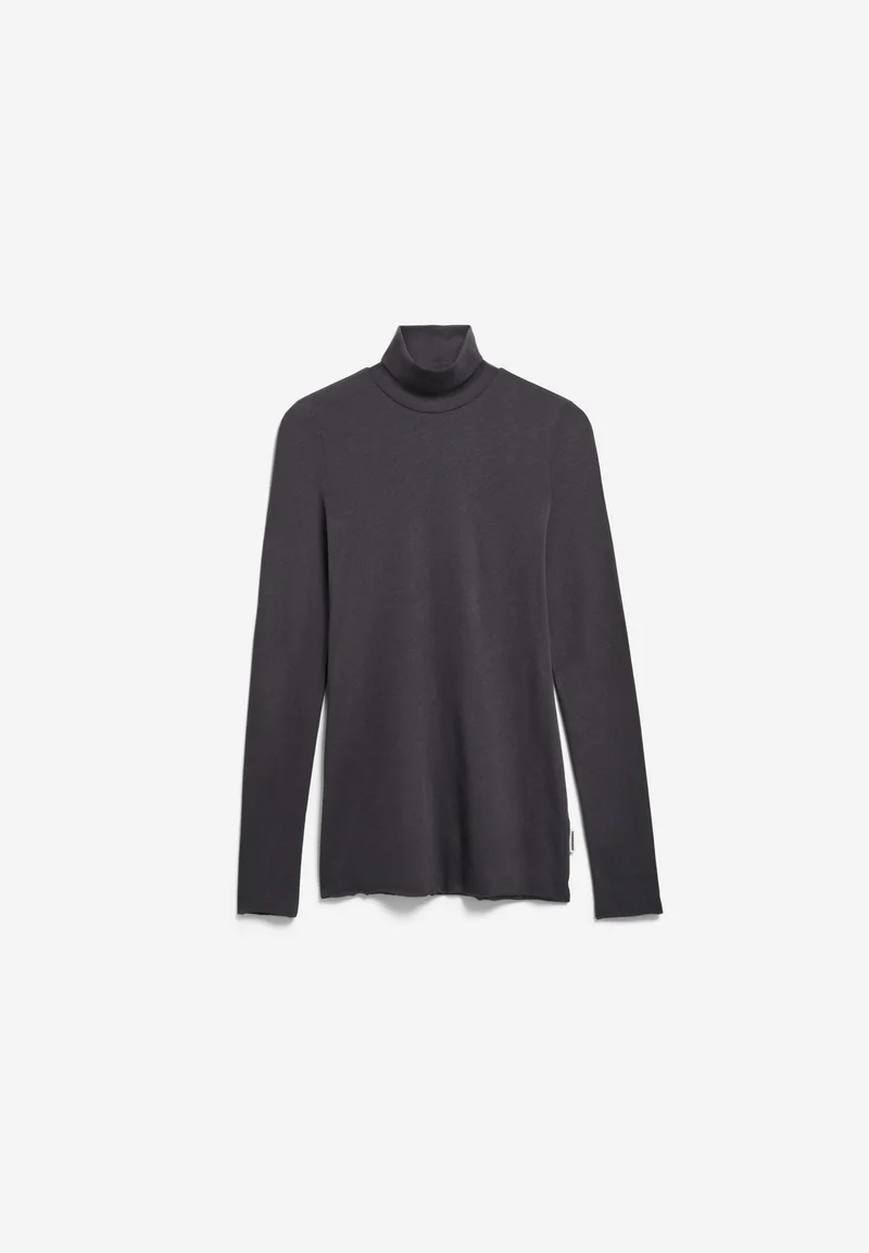 GRAZILIANAA SOFT LANGARMSHIRT | dark steel