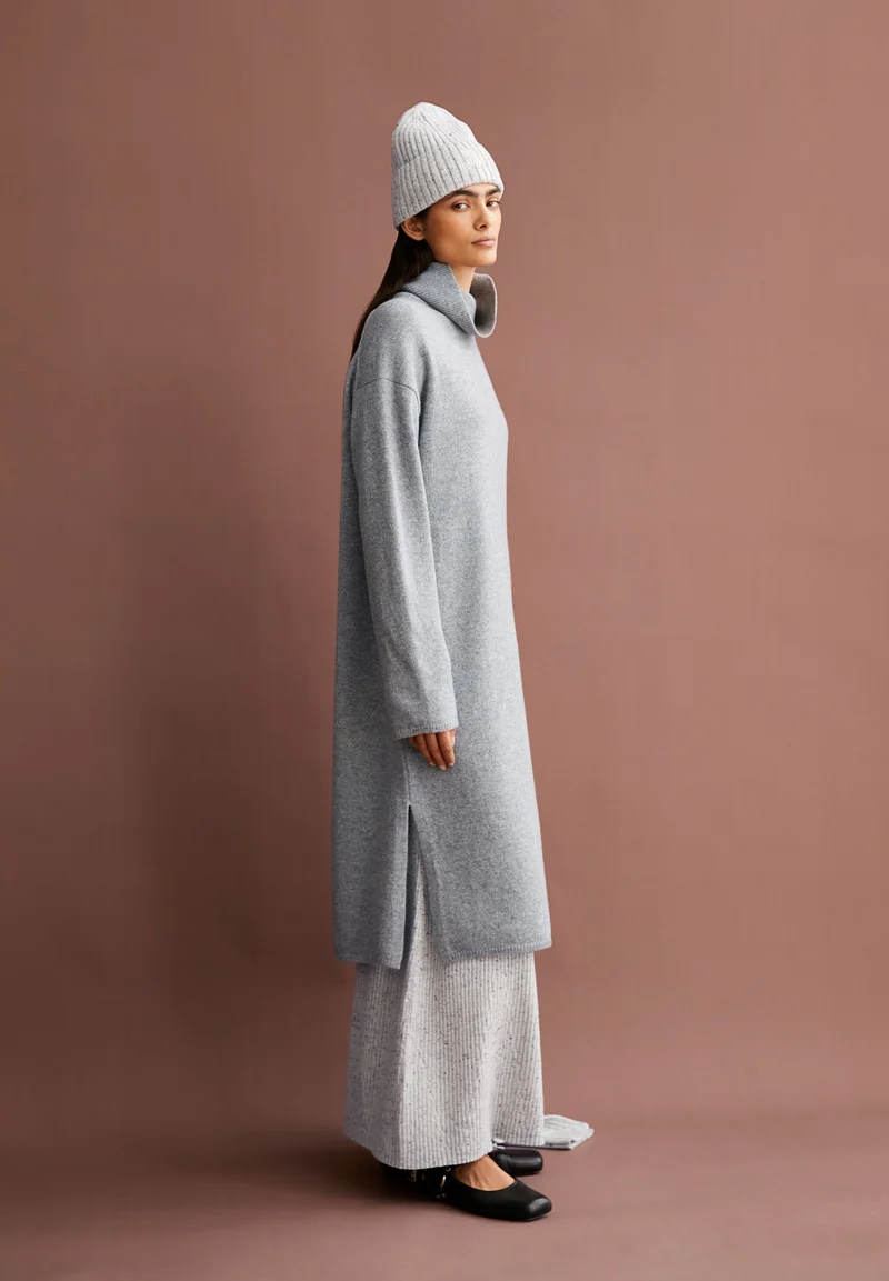 ARADIAA KLEID | silver melange