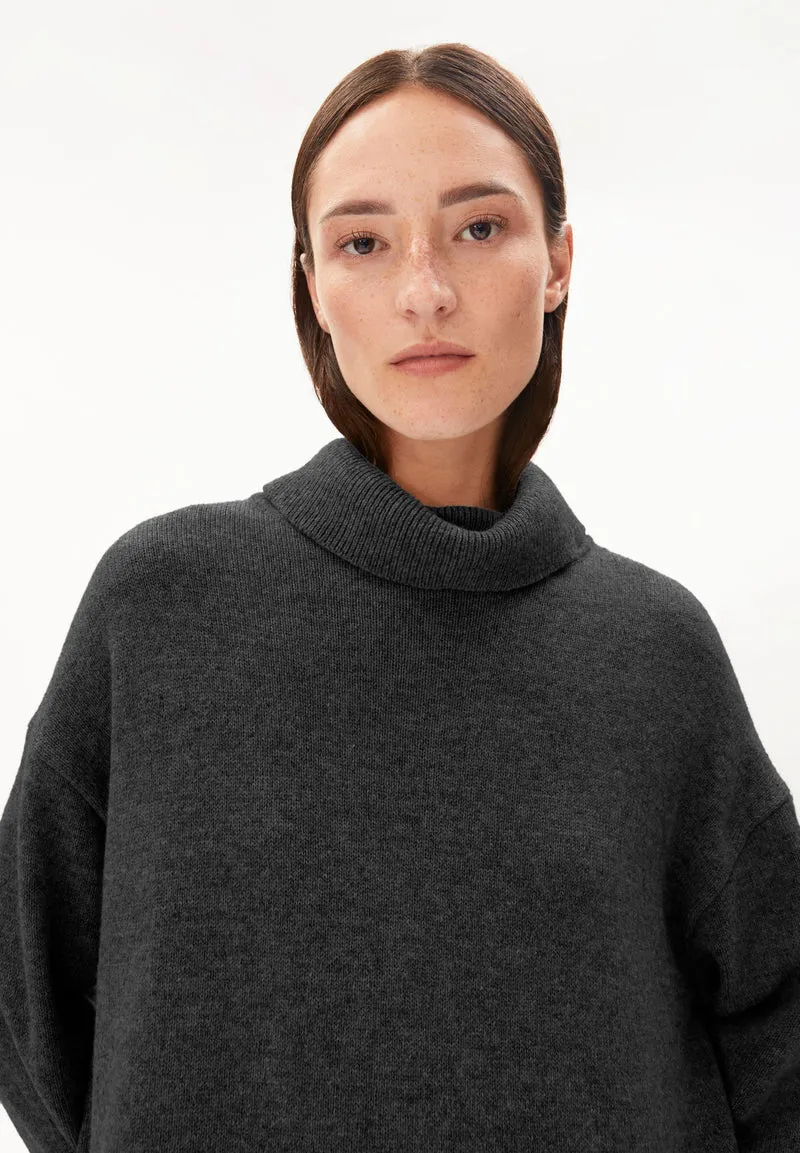 ARADIAA KLEID | steel melange