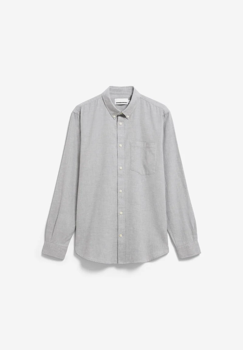 ARAAMO FLANELLHEMD | silver melange