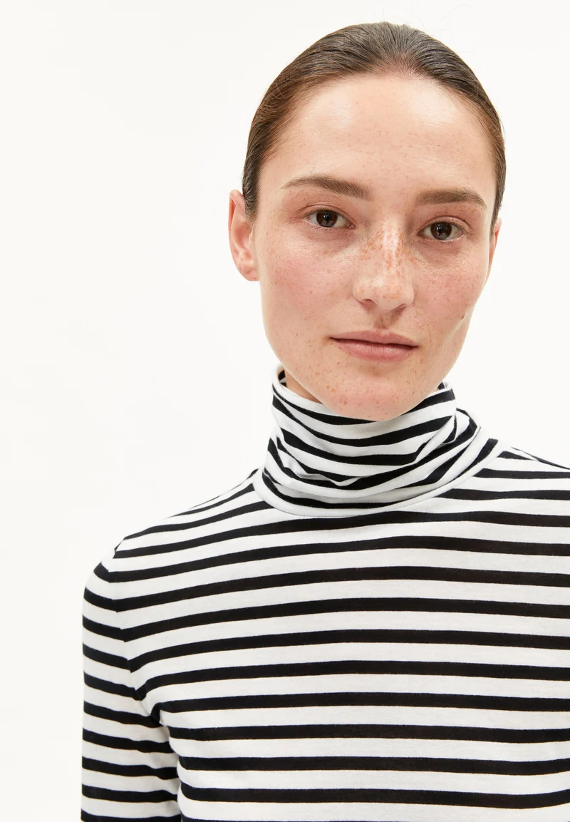 GRAZILIANAA GESTREIFTES LANGARMSHIRT | white-black