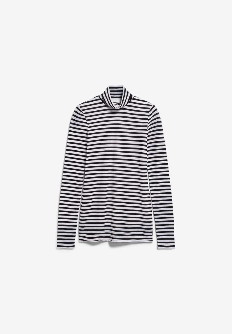 GRAZILIANAA GESTREIFTES LANGARMSHIRT | white-black