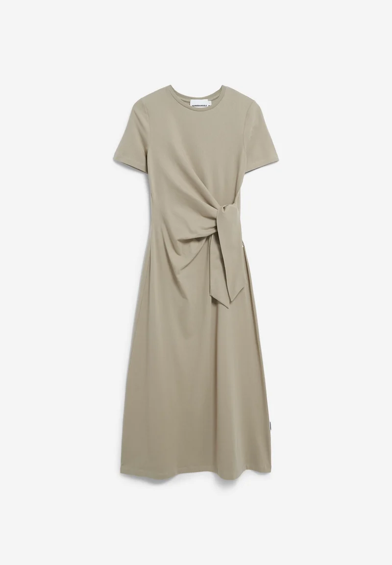 JELTAA JERSEY-KLEID | light sage