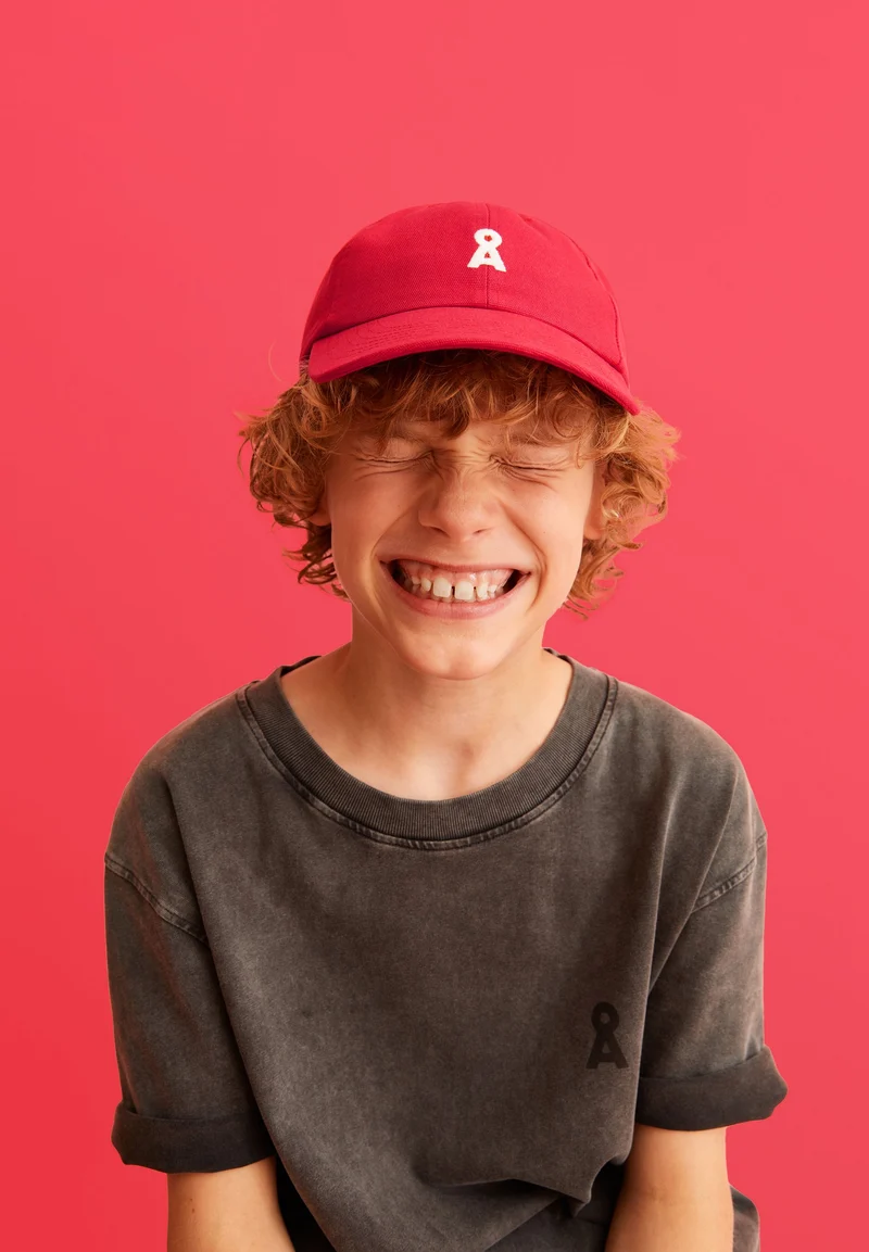 YENAAS KIDS KAPPE | scarlet red