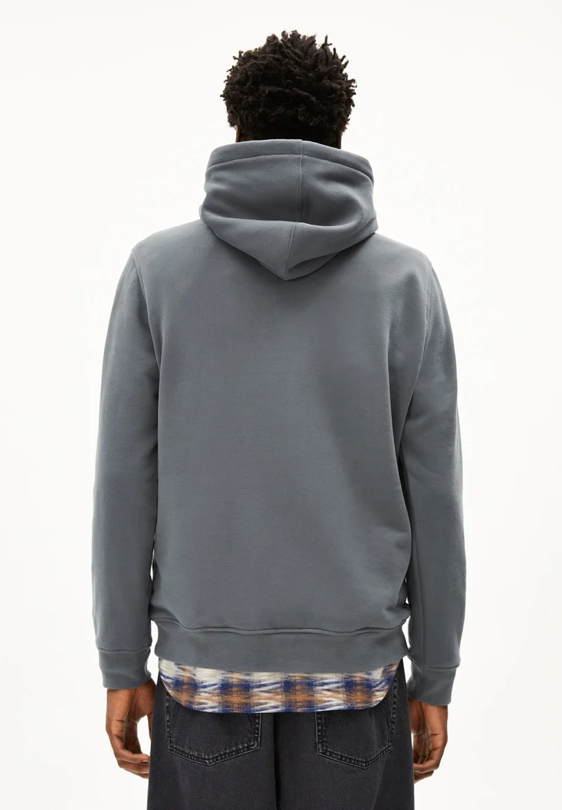 PAARLO LOOP HOODIE | space steel