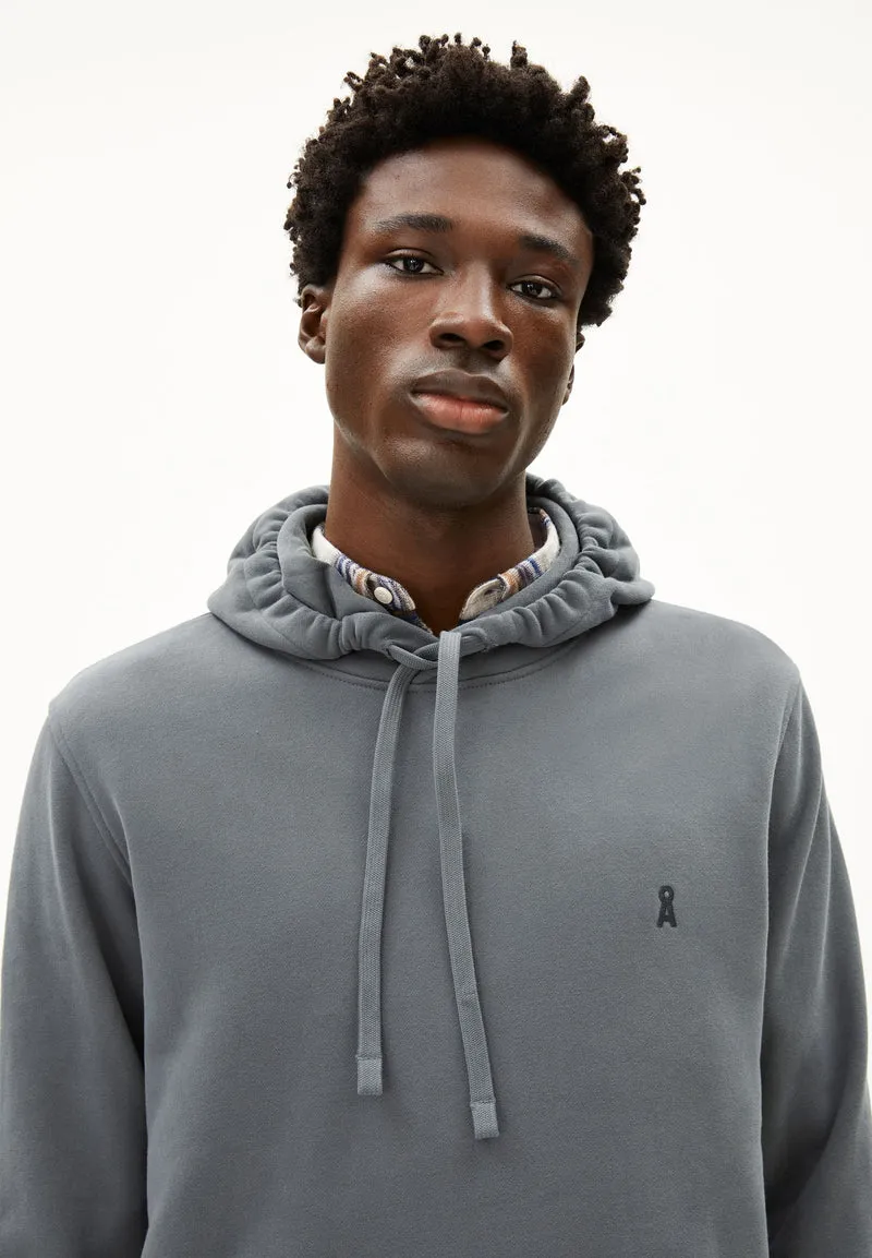 PAARLO LOOP HOODIE | space steel
