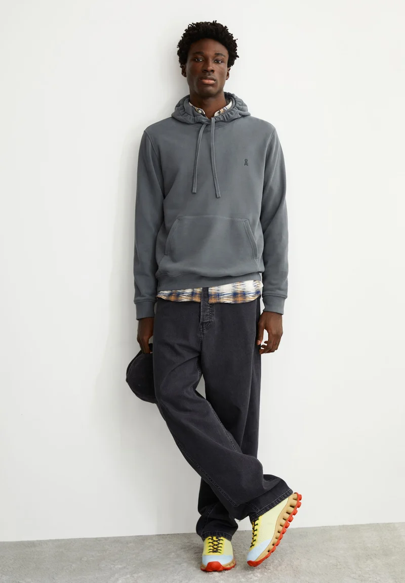 PAARLO LOOP HOODIE | space steel