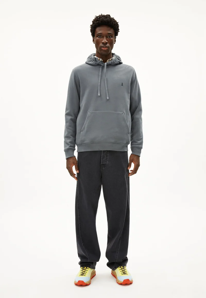 PAARLO LOOP HOODIE | space steel