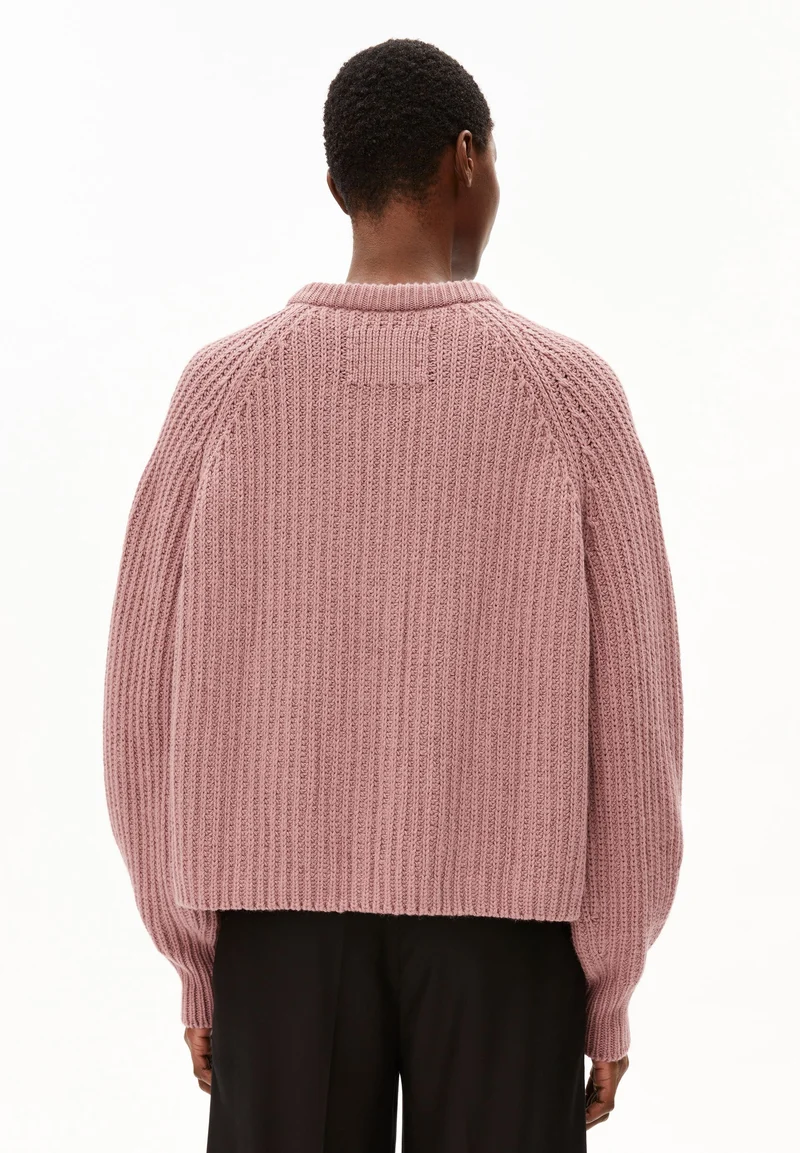 RIPP-STRICKJACKE | light berry