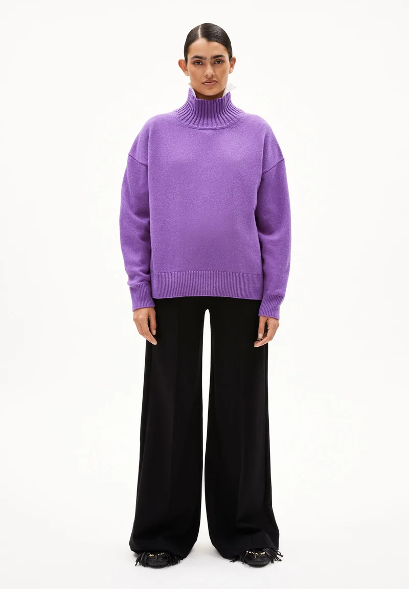 KAARLIN STRICKPULLOVER | orchid
