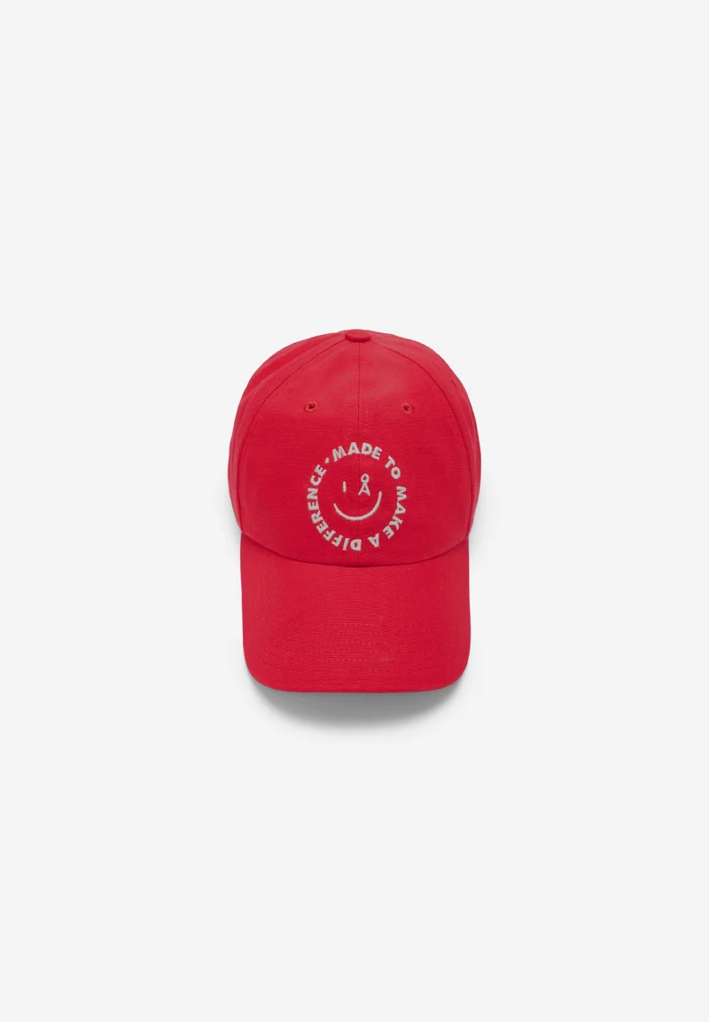 YENAAS SMILEY Å KAPPE | scarlet red