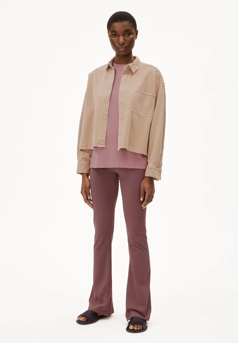 REHMAA LEGGINGS | dark berry