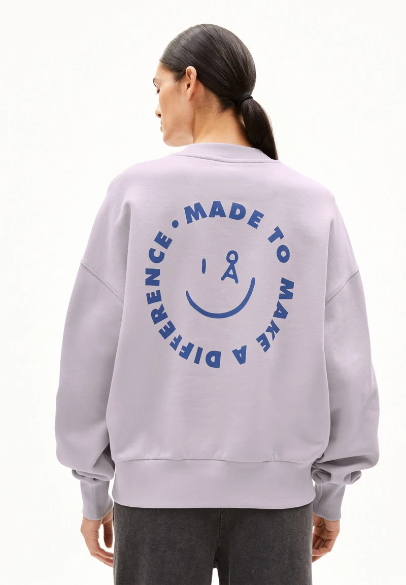 ALIZAA DIFFERENCE SWEATSHIRT | ice grape