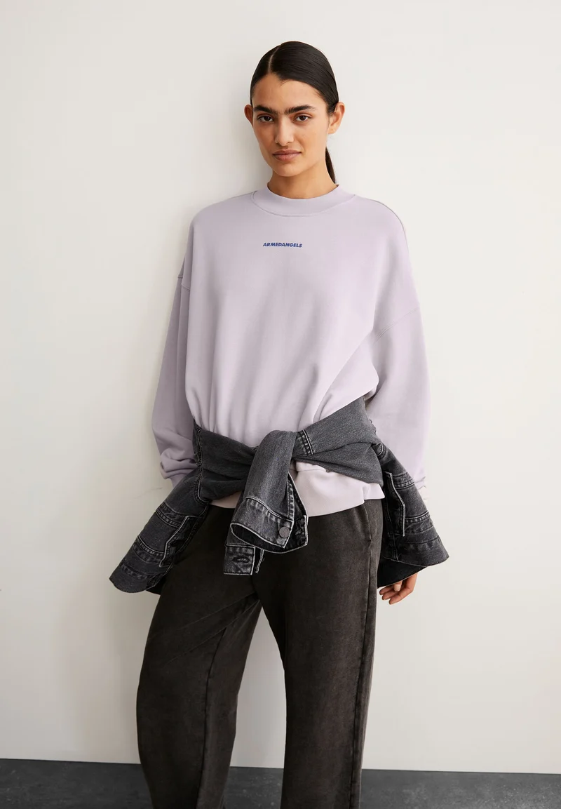 ALIZAA DIFFERENCE SWEATSHIRT | ice grape