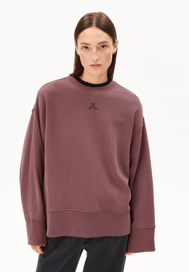 ANWAA SWEATSHIRT | dark berry
