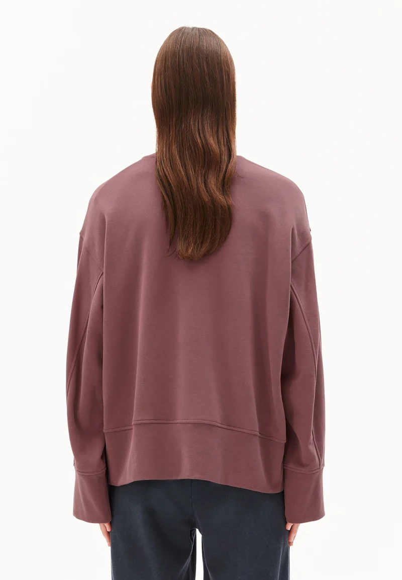 ANWAA SWEATSHIRT | dark berry