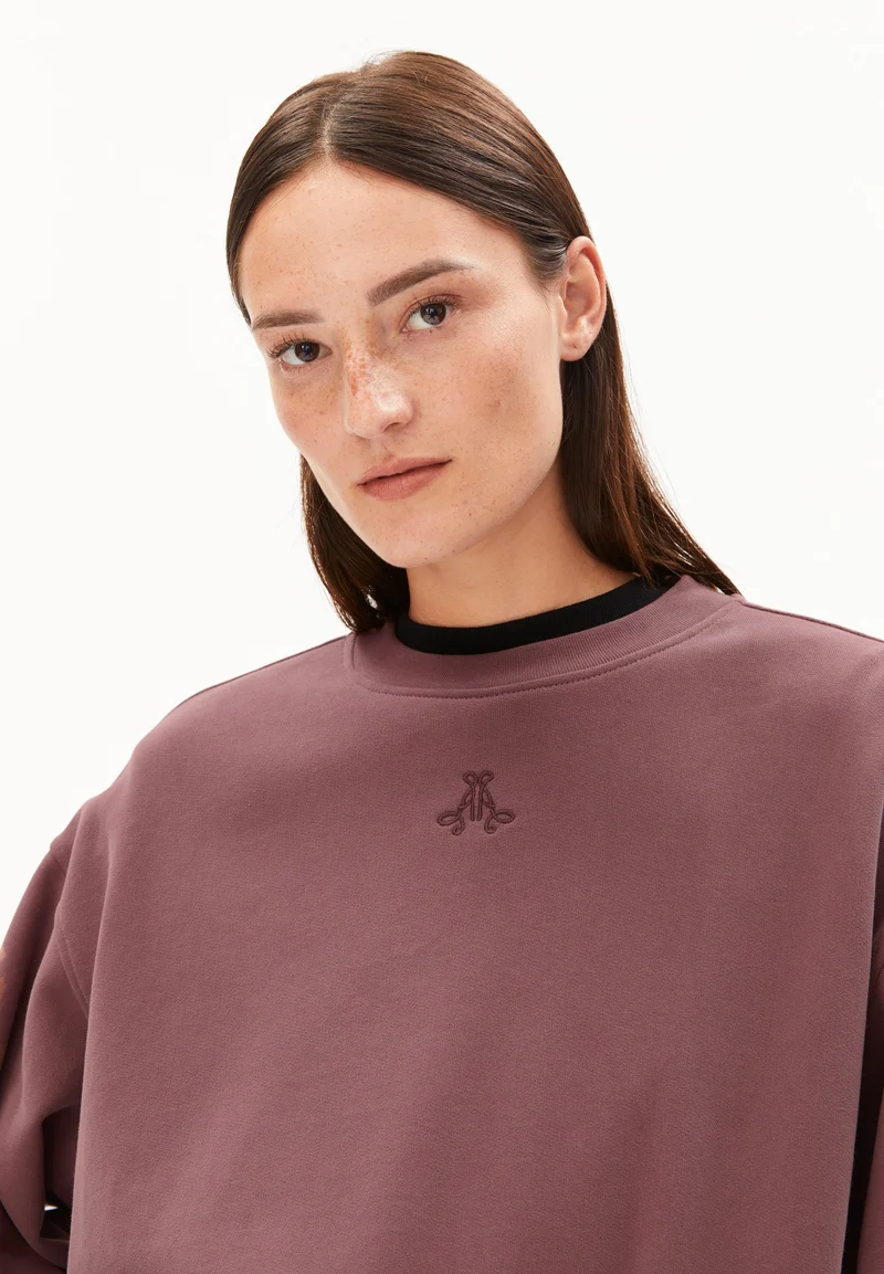 ANWAA SWEATSHIRT | dark berry