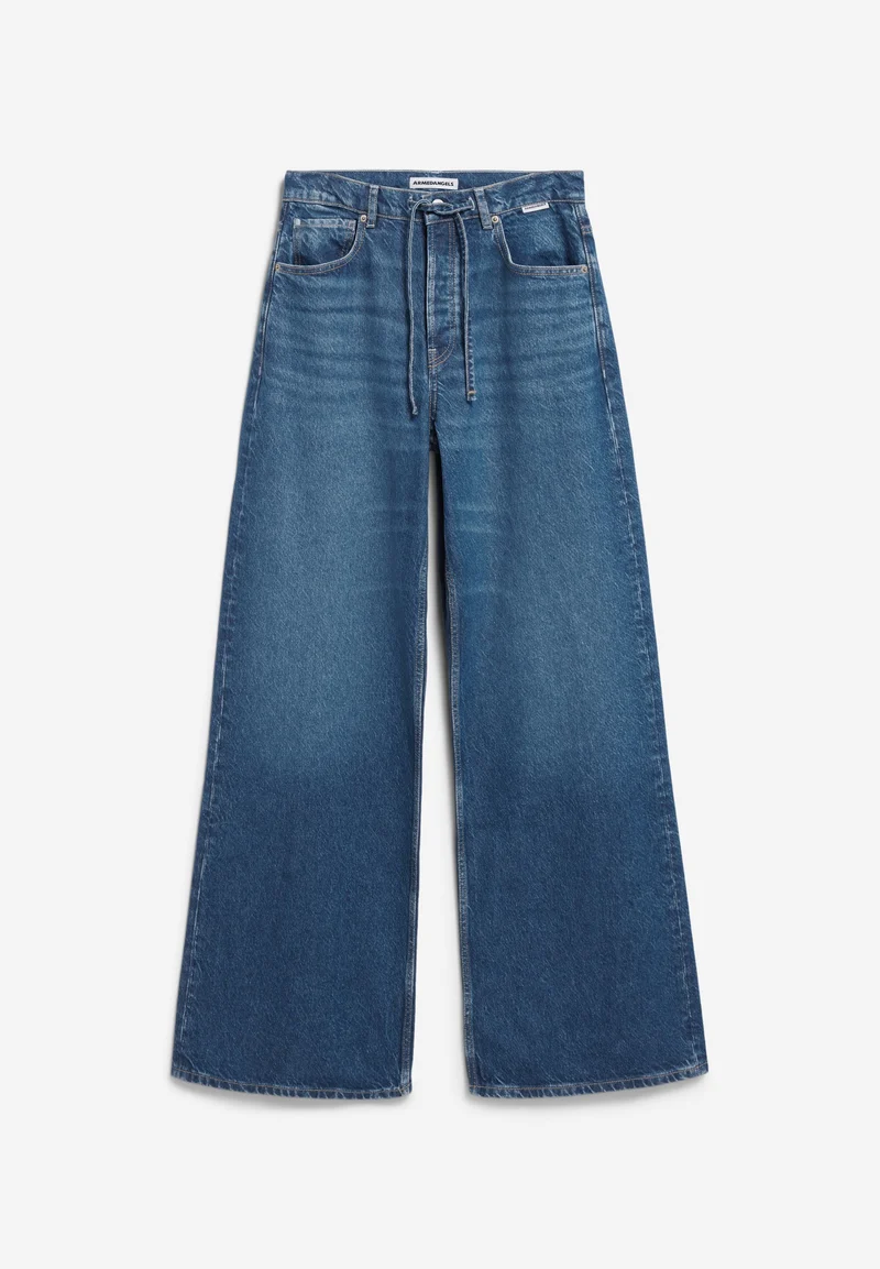 ASTRAEAAS MID WAIST WIDE JEANS | imperial